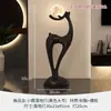 Lámpara de Pie Ornamental Artística, Sala de Estar de Lujo Ligero, Lámpara de Mesita de Noche Moderna Simple de Gama Alta para Dormitorio, Artículo de Decoración para el Hogar