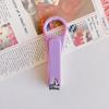 Cortauñas de Dibujos Animados Creativos Pieza Única Cortauñas Infantiles Venta al por Mayor Color Macarrón Doméstico Cortauñas Antisalpicaduras Hecho a Medida
