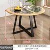 Mesa y sillas de comedor modernas minimalistas hechas a medida del fabricante original, un juego de mesa y sillas de comedor para casas pequeñas, adecuado para uso doméstico y como mesa y sillas de reunión