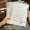 Carpeta Transparente A4 con Clip Giratorio, Cierre de Palanca a Presión, Pasapáginas, Portapapeles para Exámenes Estudiantiles, Inserto de Página, Carpeta de Documentos, Conveniente