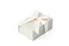 Caja dura personalizada, caja plegable premium, caja de regalo plegable de una sola pieza, caja plegable con tapa abatible magnética, cinta de satén