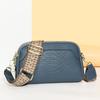 Bolsa Feminina Transversal de Couro Genuíno Atacado Verão Nova Moda Simples Nicho Bolsa de Ombro Transversal Bolsa de Couro de Vaca Camada Superior