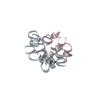 Gran oferta, hebilla de semilla de melón de acero inoxidable de 3 x 7 mm, hebilla colgante abierta, accesorios de joyería DIY, hebilla de collar, hebilla de joyería, hebilla colgante