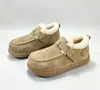 Invierno 2026 Nuevas Botas de Nieve de Felpa Birkenstock Suela Gruesa Transfronteriza Hebilla Botas de Algodón Más Terciopelo Calzado de Algodón Cálido para Exteriores