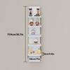 Estante de Almacenamiento de Pared para Decoración de Pared Transfronteriza, Adecuado para Muñecas, Figuras, Cajas Sorpresa, Diseño Minimalista Moderno