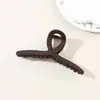 Amazon Transfronteiriço Grande 13cm Presilha Cruzada Simples Temperamento Presilha para Cabelo da Parte de Trás da Cabeça Presilha Tubarão