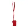 Moda Europea y Americana Elegante Color Puro Gamuza Gamuza Estilo Monedero Estilo Mini Cuello Halter Cuadrado Pequeño Bolso de Mujer