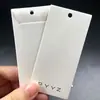 Etiqueta colgante etiqueta colgante tarjeta personalizada funda de tarjeta combinación etiqueta colgante hecha a medida ropa de mujer sensación de alta gama etiqueta colgante de ropa etiqueta de bolsa papel