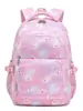 Mochila Impermeável Leve com Estampa Fofa de Grande Capacidade, Modelo Novo 2026 para Alunos do Ensino Fundamental II e Médio