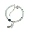 [Colección de Pulseras Más Vendida] Nueva Pulsera de Mariposa con Cuentas Estilo Chinoiserie, Pulsera con Diseño de Nicho de Bambú Estilo Antiguo