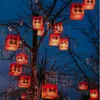 Linterna cuadrada estilo chino para acampar al aire libre, a prueba de sol e impermeable, decoración creativa para el Festival de Primavera, áreas escénicas, restaurantes e iluminación ambiental