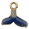58 Estilos de Pingentes de Estrela-do-Mar, Concha, Búzios, Pérola, Sereia com Gotejamento de Óleo, Acessórios para Pulseira, Colar, Joias DIY