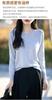 Camiseta Base de Punto de Algodón Puro con Cuello en V Anti-Pilling para Mujer, Nuevo Suéter Interior Suave y Acogedor, Top de Moda Versátil Holgado