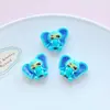 Accesorios de Resina de Animales de Dibujos Animados Brillantes para DIY: Ligas para el Cabello, Pinzas para el Cabello, Pegatinas para Fundas de Teléfono, Decoraciones para Zuecos, Dijes para Zapatos. Venta al por Mayor.