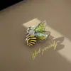 2026 Nueva Moda Broche de Abeja de Gama Alta Estilo Retro Personalidad Elegante Broche de Animal Insecto Pin Accesorio para Abrigo