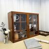Caixa de Armazenamento Mesa de Toucador de Madeira Prateleira para Cosméticos Mesa de Escritório Mesa Copo Conjunto de Chá Armário Madeira Maciça Material de Pinus
