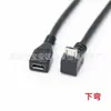 Cabo de Extensão Micro Cotovelo Macho para Fêmea Cabo de Extensão Micro Cabo de Extensão Micro USB Macho para Fêmea Cabo de Extensão para Celular