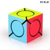 Qiyi 2345 Nivel Cubo de Rubik Guerrero Hoja de Arce Pirámide Espejo Cinco Cubos de Rubik Giro Oblicuo Sq Espejo Zongzi Cubo de Rubik Más Vendido