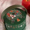 Xiaohongshu Más Vendido Caja de Empaque para Manzanas Caja de Regalo Navideña Caja de Regalo Portátil Caja Vacía Caja para Manzanas de Nochebuena