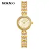Mokago Transmissão Ao Vivo Relógio Popular Acessível Luxo Cauda de Sereia Pulseira Decorativa Relógio Feminino Liga Moda Madrepérola Relógio à Prova d'Água