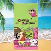 Natación fitness running deportes linda toalla caricatura absorbente crayón pequeña nueva niños toalla de playa toalla toalla de baño pareja
