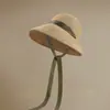 Chapéu de Pescador com Proteção Solar de Encaixe, Circunferência da Cabeça Grande, Chapéu de Sol Tecido de Palha para Viagem e Férias