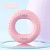 Ejercitador de Agarre de Mano de Silicona Doble Fuerza Anillo de Agarre Portátil para Hombres y Mujeres Entrenamiento de Rehabilitación de Dedos Fuerza de Mano Fuerza de Brazo Equipo de Fitness