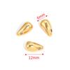 Gotas de Agua Colgante Pequeño Exquisito Acero Inoxidable Chapado al Vacío Collar Pendientes Colgante de Conexión Joyería DIY Accesorios Hechos a Mano