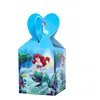 Platos de Papel, Servilletas, Mantel, Banderín de la Princesa Sirena Ariel, Artículos Desechables para Fiesta de Cumpleaños Infantil