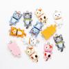 Cross-border recomenda criativo desenho animado gatinho pingente pingente acessórios chaveiro pulseira pingente faça você mesmo material
