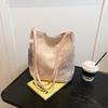 Bolsa Balde Estilo Chinês Artístico para Mulheres 2025 Nova Moda Bolsa Feminina Estampada Bolsa de Ombro Tendência