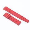 Adecuado para relojes Seiko Kaxi Europeos y Americanos 20/22 mm Correa de Caucho Fluorado FKM de Cabeza Plana Estilo de Negocios Moda Viajero