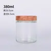 Frasco de Vidrio Bajo para Almacenamiento, Frasco Sellado para Granos, Frasco de Vidrio para Almacenamiento de Té, Cocina, Condimentos del Hogar
