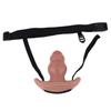Dildo de Pene Masculino Simulado Palo de Masaje Vibratorio de 10 Frecuencias Masturbación Privada Palo de Orgasmo Cola de Personaje para Actuación Tapón Anal