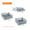 Cesta de Plástico para Lava-Louças com 25 Dentes, Cesta de Armazenamento Empilhável, Cesta para Talheres, Cesta de Alta Temperatura, Cesta para Pratos, Tigela, Prato, Cesta para Copos