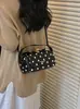 Bolso de Lunares Transfronterizo para Mujer, Bolso de Hombro Elegante y Versátil, Bolso Cruzado de Moda para el Viaje Diario de Chicas