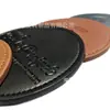Porta-copos Personalizados de Couro Genuíno da Fábrica Original, Porta-copos Redondos Costurados para Xícaras de Chá, Porta-copos de Couro para Mesas de Jantar e Carros