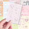 600 pegatinas con personajes de dibujos animados de QQ, diseños troquelados, estilo anime, lindas y adorables, perfectas para decorar diarios, escritorios y más