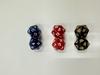 Dados Multicaras de Plástico Coloridos con Esquinas Redondeadas, Dados Digitales, Dados Acrílicos para Discotecas, Bares, Juegos de Mesa y Mahjong