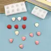 Múltiples Tipos de Moldes de Silicona para Fresas de Fondo Plano, Grado Alimenticio, Resistentes a Altas Temperaturas, Moldes Fáciles de Desmoldar para Fondant, Chocolate, Arcilla DIY