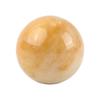Venta al por mayor Bola de Cristal Natural Piedra Bruta Pulida No Porosa Plato de Bola de Cristal Jugando con Piezas de Mango de Jade Decoraciones para Hogar Oficina