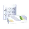Bolsas Sellables Frescas de Papel de Aluminio, Bolsas Auto-Sellables Opacas Específicas para Refrigerador para Almacenamiento y Porcionamiento de Comida para Bebés