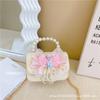 Bolsas para Niñas con Decoración de Perlas, Bolsos de Princesa, Mochilas Cruzadas Lindas y Elegantes para Niñas, Bolsos de Hombro Único de Pequeña Princesa al por Mayor