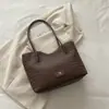 Nova bolsa de palha tecida 2026, bolsa de ombro de grande capacidade, bolsa de mão simples e casual estilo coreano, bolsa de palha para o dia a dia para mulheres