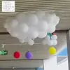 Decoraciones de Globos de Fuegos Artificiales de Tira Larga de Colores Dopamina Cumpleaños Año Nuevo Techo de Aula Montaje de Escena Accesorios de Ambiente