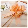 49 flores de tirón suministros para celebración de bodas cinta de lazo caja de regalo de boda empaque decoración de coche de boda tirador de manija de puerta flores de tirón al por mayor
