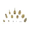 Processamento de peças de cobre H59H62 peças de cobre de precisão não padrão Guangzhou fábrica de origem CNC Torno CNC processamento de peças de cobre