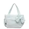 Bolso Grande Transfronterizo para Mujer 2026, Bolso Tote Ligero para el Día a Día, Versátil Bolso de Hombro con Lazo Elegante para Estudiante Universitario
