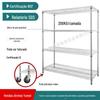 Fábrica de aço inoxidável cromado chapeado NSF certificado rack de armazenamento anti-estático grade rack de ferro com rodas oco rack móvel