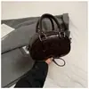 Bolso de mano pequeño de alta costura estilo coreano para mujer, nuevo bolso cruzado popular 2026, elegante bolso casual tipo bowling